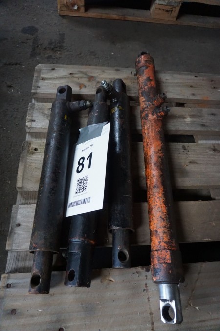 4 stk hydraulisk cylindere 