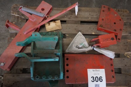 Lot of Kverneland spare parts