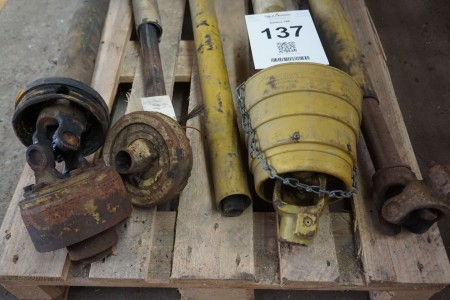 Lot of PTO shafts