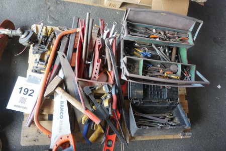 Large lot of mixed tools