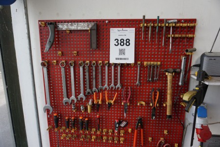 Various wrenches, hand tools