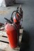 4 fire extinguishers, brand: Falck
