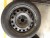 4 pcs tires on steel rims, brand: Continental