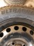 4 pcs tires with steel rims, brand: Goodyear