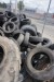 Große Menge verschiedener Reifen