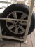 4 pcs tires with steel rims, brand: Michelin
