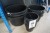 12 pcs. masonry tubs + 18 buckets