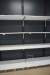 4 pcs. wall-mounted shelves on shelf brackets