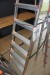 3 pieces. stair ladders in alu