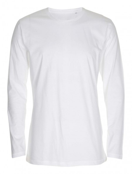 60 pcs. T-SHIRTS with long sleeves, WHITE
