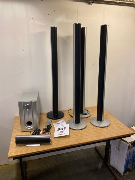 Prosonic surround sound speaker system