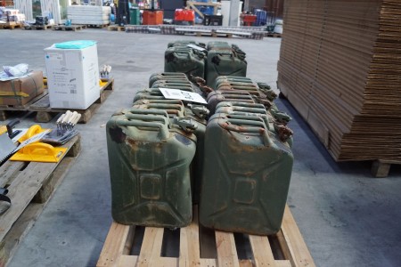 10 stk Jerry cans