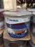 24 buckets of Woodex wood paint