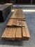 Thermally treated raw wood