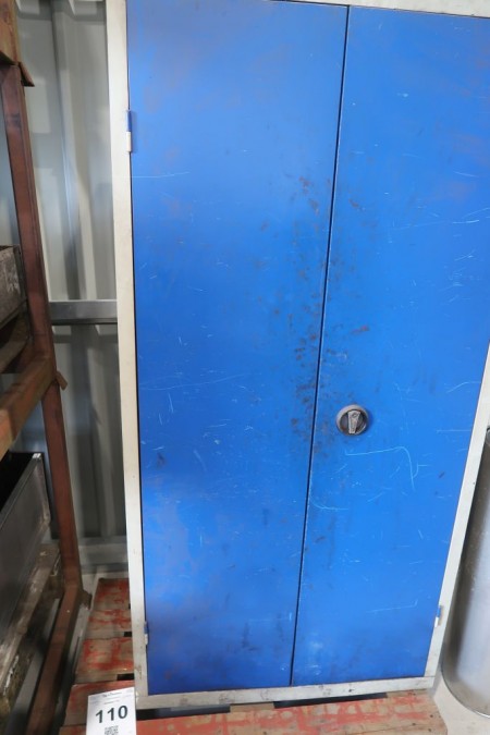 Steel cabinet, H200xW100xD45 cm