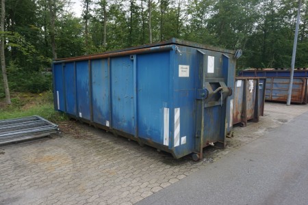 20 foot container with lid