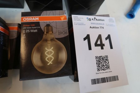 2 pcs. bulbs, 230V, 25W, E27