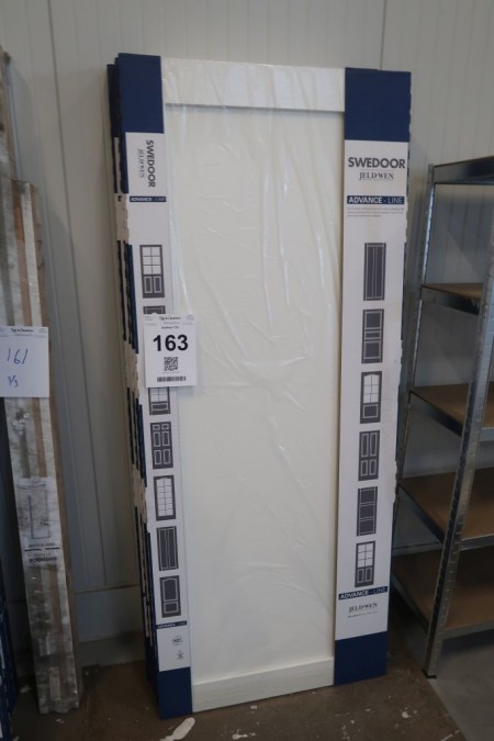 Sliding door with 1 filling 825x2040x40 mm, white