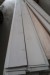 270 meters cladding boards, white painted, thickness 15 mm, cover width 11 cm, length 450 cm, with end groove
