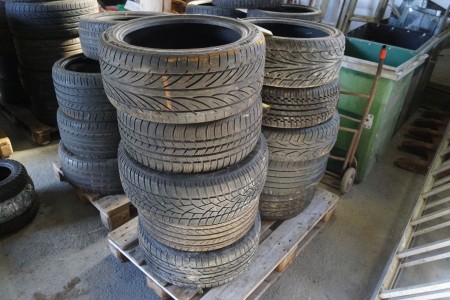 10 pcs. assorted tires in 17 inches.