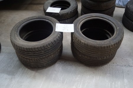 2 pcs. tires, Brand: Dunlop + 2 pcs. tires, Brand: Continental