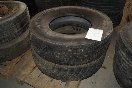 2 pcs. truck tires, Brand: Michelin