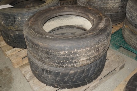 2 pcs. truck tires
