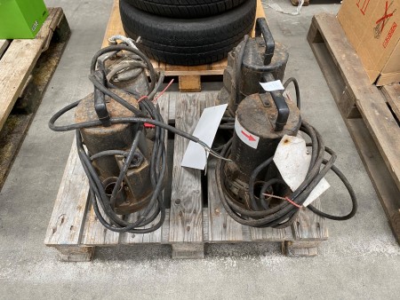 4 water pumps, brand: ABS
