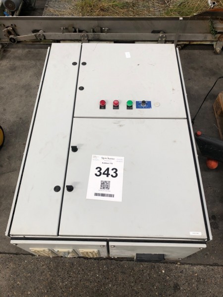 Power cabinet with contents