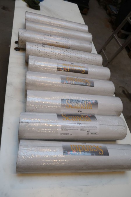 9 rolls of sawdust tape