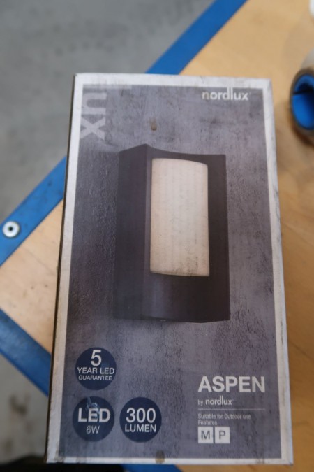 5 pieces. outdoor lamps, Nordlux Aspen, black