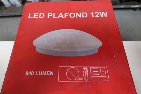 3 stk. LED lamper, Ø26 cm