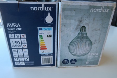 2 pcs. bulbs Nordlux Avra, ready
