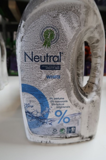 5x1,425 liters Neutral liquid detergent, white