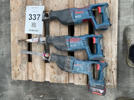 3 power tools, brand: Bosch