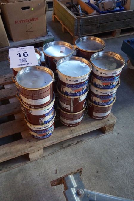 22 buckets Woodex wood protection