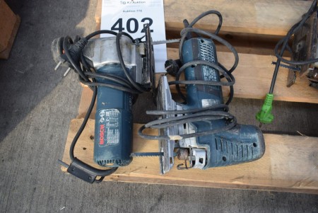 2 power tools, brand: Bosch