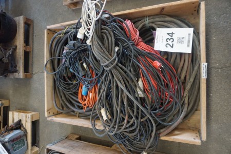 Lot of extension cables