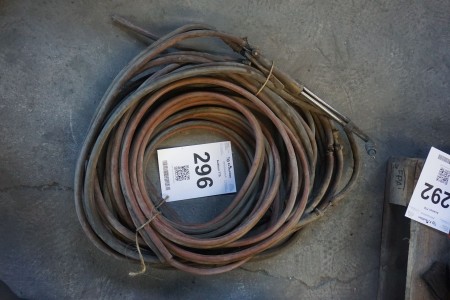 Hoses for gas and oxygen set + cutting head
