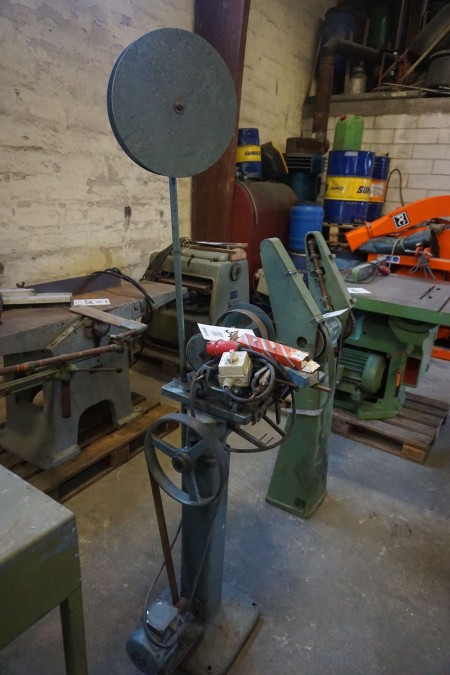 Old-fashioned workshop machine