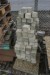 1 pallet of pavement tiles + stone