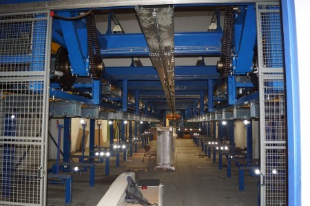 Complete construction structure over lifting tables and transport