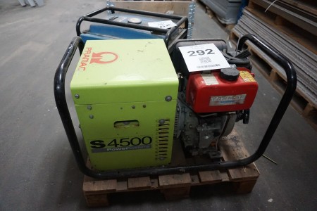 Generator, Brand: Pramac, Model: S4500