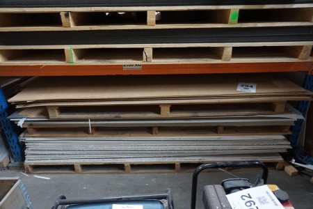 Lot of composite sheets