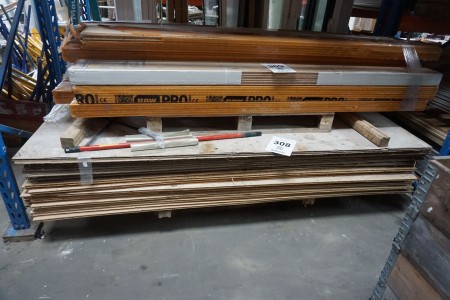 Lot of plywood boards