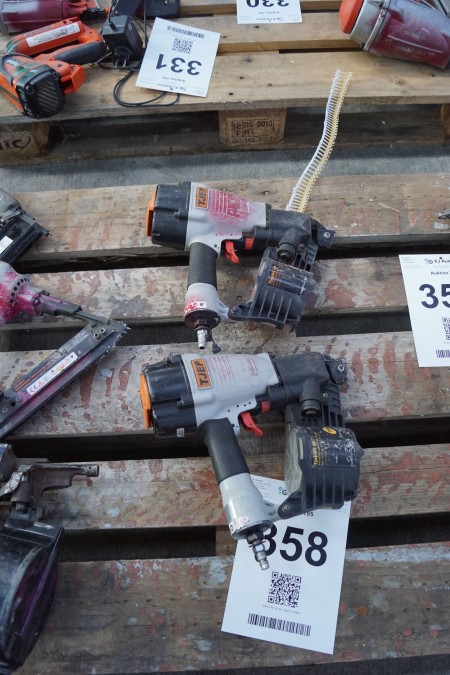 2 pcs Tjep compressed air nail guns, model: BC 60