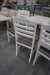 Dining table with 6 dining chairs