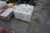 15 kasser med granitfliser til gulv og væg
