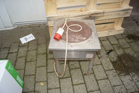 Heat burner on electricity