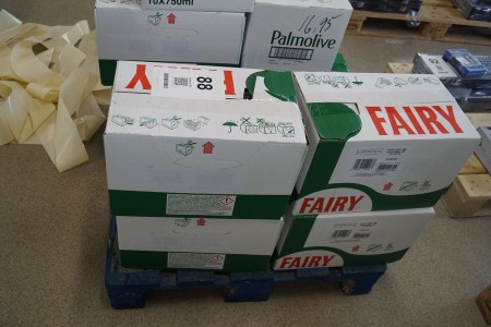 4 boxes of fairy dish soap
